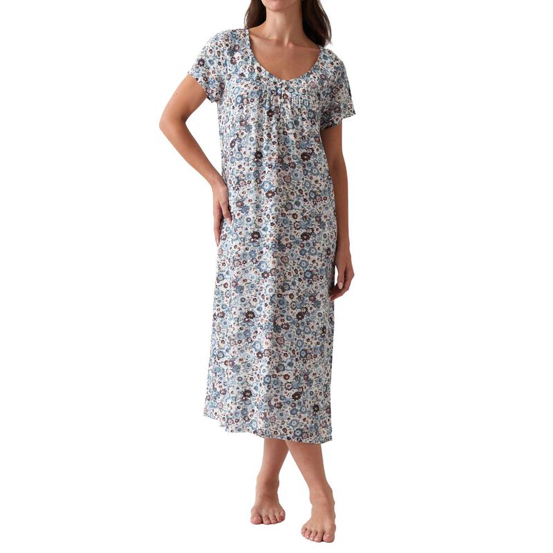 Wallace Cotton Zoe Digital Print Full Length Nightie image number 0